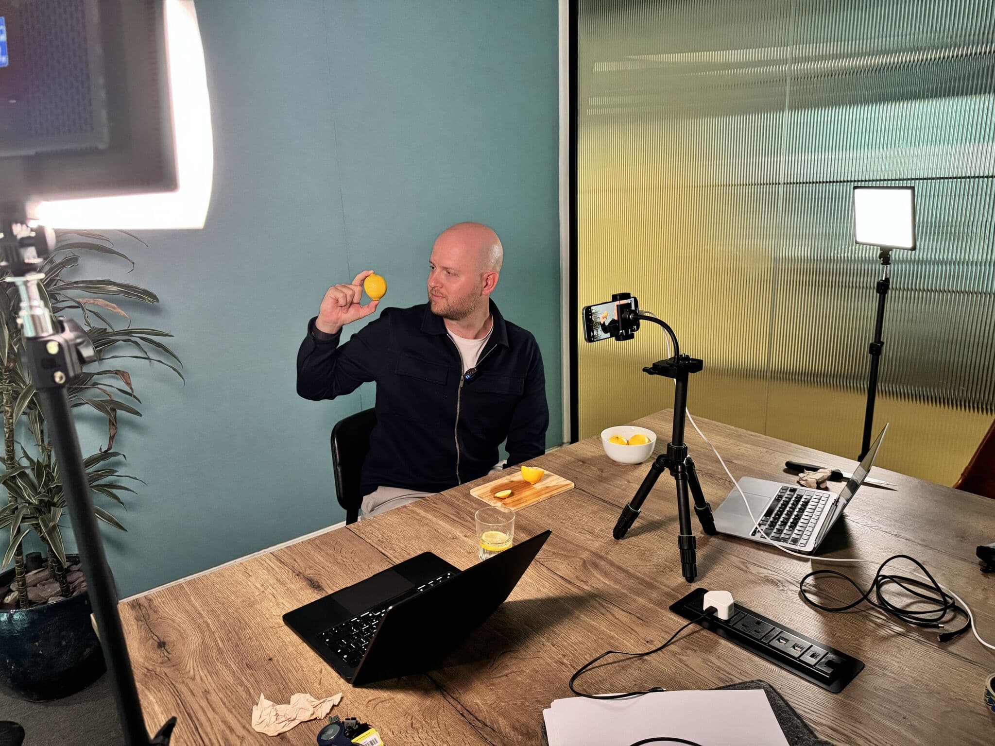 Lemon: shooting an explainer video